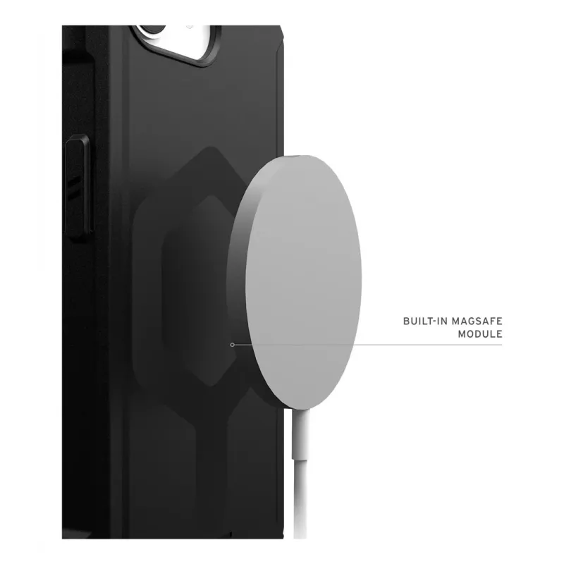 Urban Armor Gear 114496114040 Essential Armor MagSafe funda para móvil Apple iPhone 16e, negra