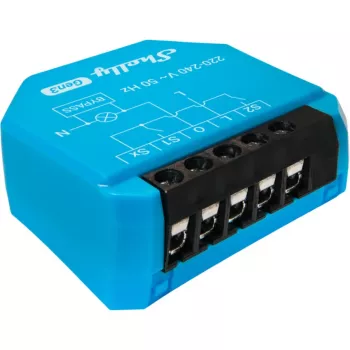 Controlador de iluminación WLAN Shelly Shelly_1L_Gen3 — módulo de 1 canal sin neutro, 220–240 V, WLAN/Bluetooth, 802.11 b/g/n