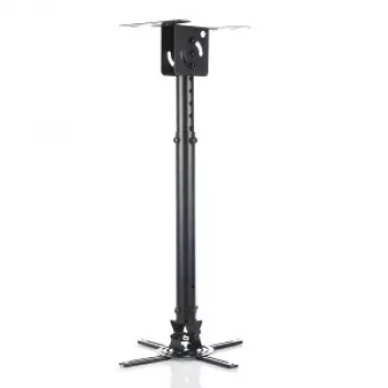Soporte de techo 45-76 cm para proyector P-107B 15 kg negro