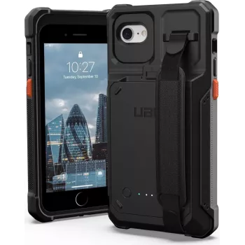UAG Urban Armor Gear Workflow Battery Case | Apple iPhone SE (2022 & 2020) | negro | Bulk | WF0000044040 (WF0000044040)