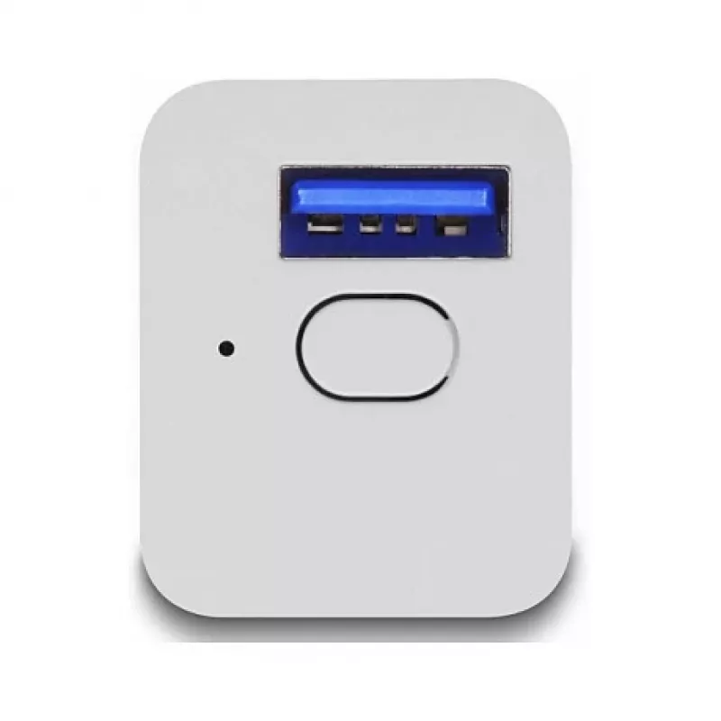 Enchufe inteligente DELOCK 11832 — enchufe inteligente Wi-Fi de interior, 2 A, 2400 MHz, blanco