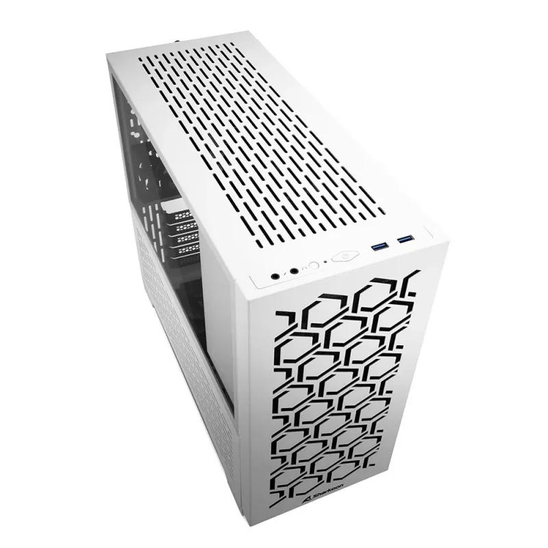 Sharkoon MS-Y1000 Torre Micro Blanca