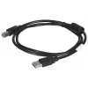 Cable USB Lanberg CA-USBA-11CC-0010-BK 1 m 2.0 USB B negro