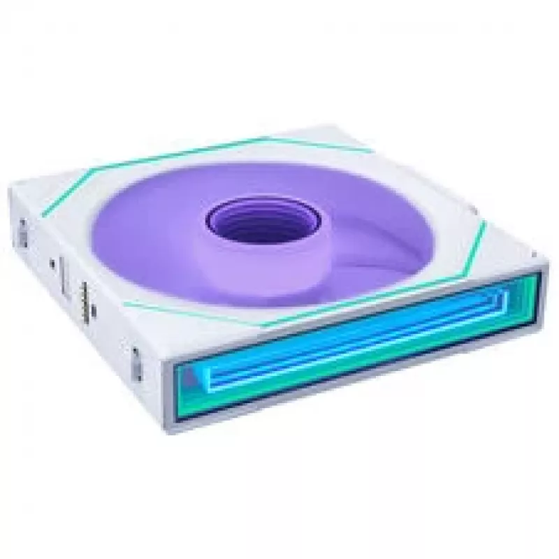 Ventilador de caja Lian Li UNI FAN SL-INF Wireless ARGB PWM de 140 mm, blanco