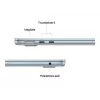 MacBook Air 13, azul cielo, M4 (10-CPU/10-GPU), 16 GB, 512 GB, alemán, fuente de alimentación dual USB-C de 35 W, MC6U4D/A