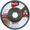 Makita - Disco de lijar - para metal, acero inoxidable, metal no férreo - 125 mm - Grano: Z40 (D-63781)
