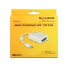 Adaptador mini DisplayPort VGA DeLOCK 65130