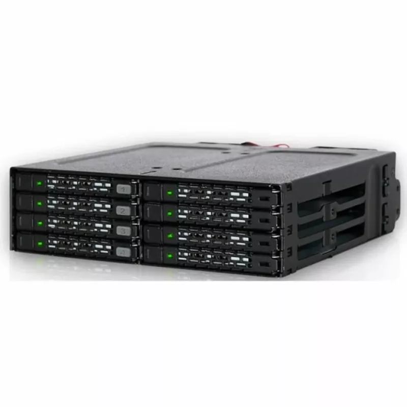ICY DOCK - ToughArmor - MB998IP-B - módulo backplane de 8 bahías para SSD y HDD SAS/SATA de 2,5 (7 mm)