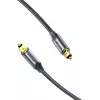 Vention cable de audio óptico, trenzado, 10 m, NEGRO