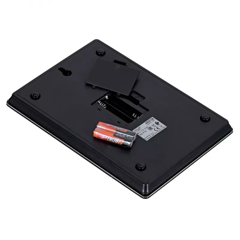 Adler AD 3138 b Báscula de cocina mecánica Negra Encimera Rectangular