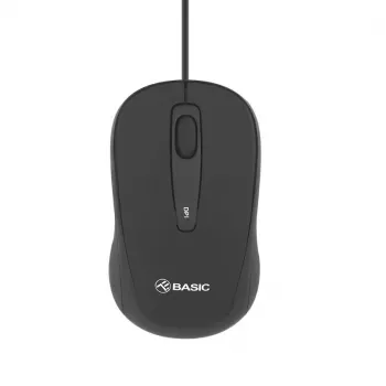 Ratón con cable Tellur Basic mini USB negro