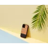 Funda protectora Man and Wood para iPhone 12 mini Herringbone Nero negro