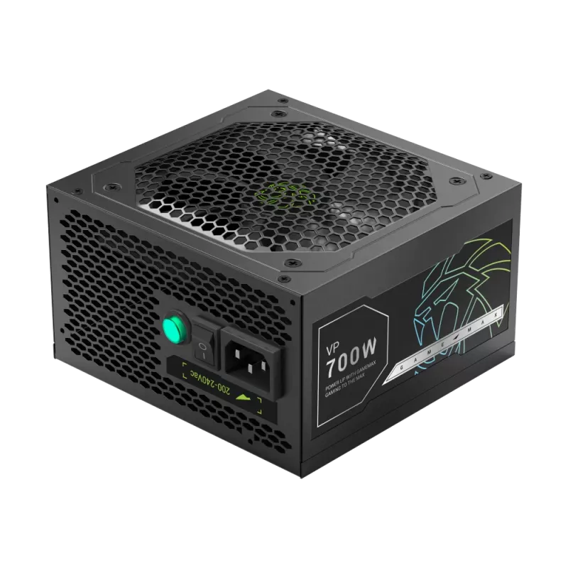 Fuente de alimentación Gamemax, 80 PLUS, Standard | VP 700S | 700 W