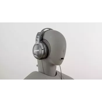 Koss | UR20 | Auriculares estilo DJ | Con cable | On-Ear | Cancelación de ruido | Negro