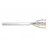 Cable de red Digitus CAT 6 U/UTP par trenzado patch, sin conectar 100 m, gris