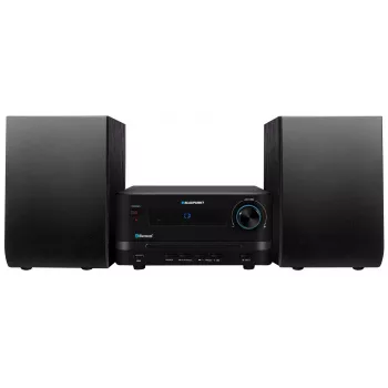 Microcadena de audio BLAUPUNKT MS14BT — reproductor CD/MP3, Bluetooth, USB, FM RDS, 15 W RMS, negro