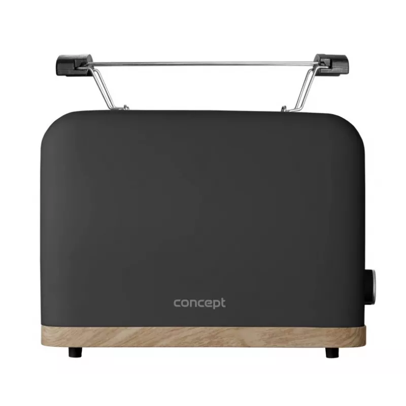 Tostadora Concept Elwood TE2016, 2 rebanadas, negra