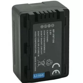 Batería Extra Digital VW-VBT190 1860 mAh de litio para dispositivos portátiles, modelo DV00DV1412