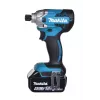 Atornillador de impacto a batería Makita DTD156RTJ 2500 RPM verde
