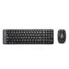 Logitech Wireless Combo MK220 - Set de teclado y ratón - inalámbrico - 2,4 GHz - italiano - gris oscuro (920-003721)