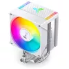 Jonsbo CR-1400 EVO ARGB disipador de aire para CPU, 92 mm, blanco