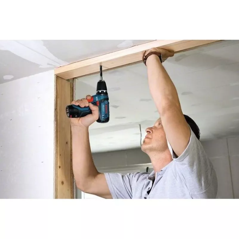 Bosch GSR 10,8-2-LI Professional Keyless negro, azul, rojo