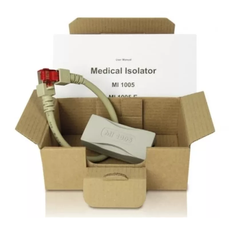 Aislador de red Baaske Medical MI 1005 MED, gris
