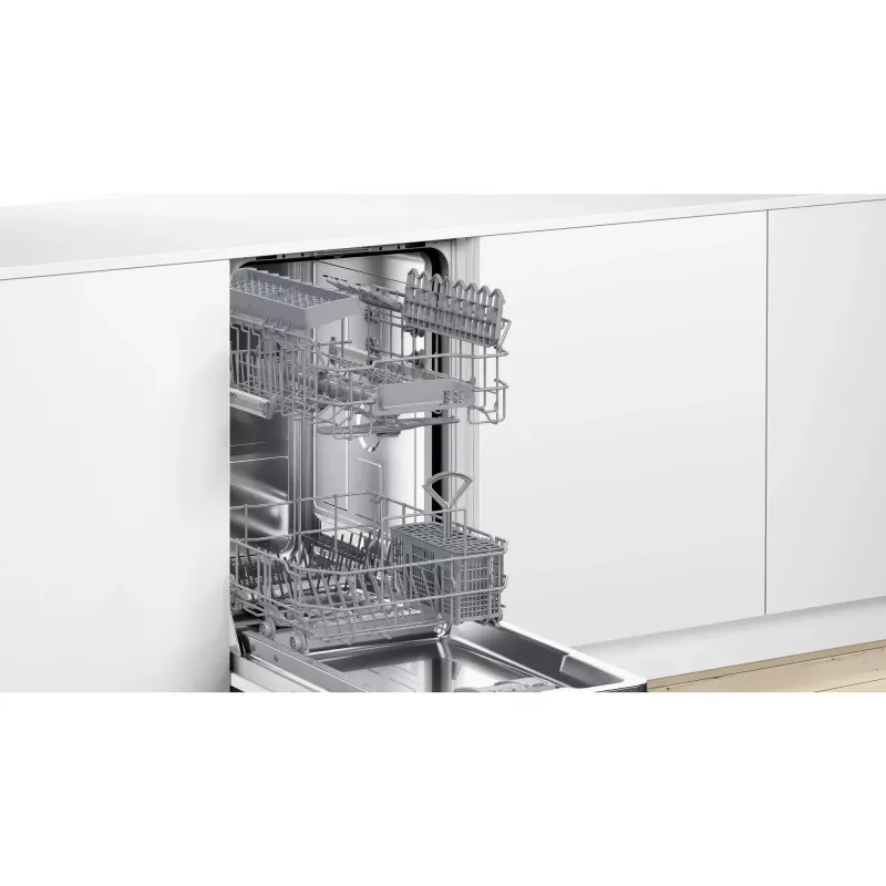 Lavavajillas Bosch Serie 2 SPI2HKS42E semintegrado Slimline 45 cm, 10 cubiertos, 5 programas, clase E