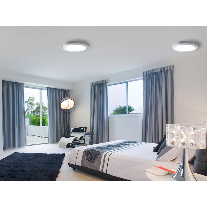 Plafón TRACER TRAOSW47320 LED redondo 18W 3000K