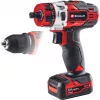 Einhell TE-CD 1. Diseño del producto: taladro de mano, tipo de portabrocas: sin llave. Número de velocidades: 2, 20, velocidad de giro en vacío (máx.): 1400 rpm, taladr