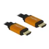 Cable HDMI DeLOCK 85727 1m tipo A macho a macho negro dorado