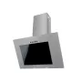 Campana de pared MAAN Vertical PG 50, acabado satinado, 50 cm, carcasa de acero, control frontal mecánico