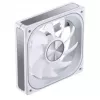Ventilador de refrigeración PWM ARGB de 120 mm Jonsbo ZA-120 blanco — modelo ZA-120W, control PWM, iluminación ARGB