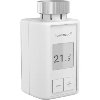 eQ-3 AG Homematic IP HmIP-eTRV-F, Termostato digital, Habitación, RF, 869,4 MHz, Blanco, M30 x 1,5