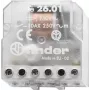 Interruptor de impulso FINDER 230VAC 26.01.8.230.0000 Serie 26 para caja empotrada 1S 10A 26.01.8.230.0000 (260182300000)