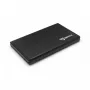 Carcasa externa para HDD Sbox HDC-2562B 2,5 pulgadas Blackberry negro