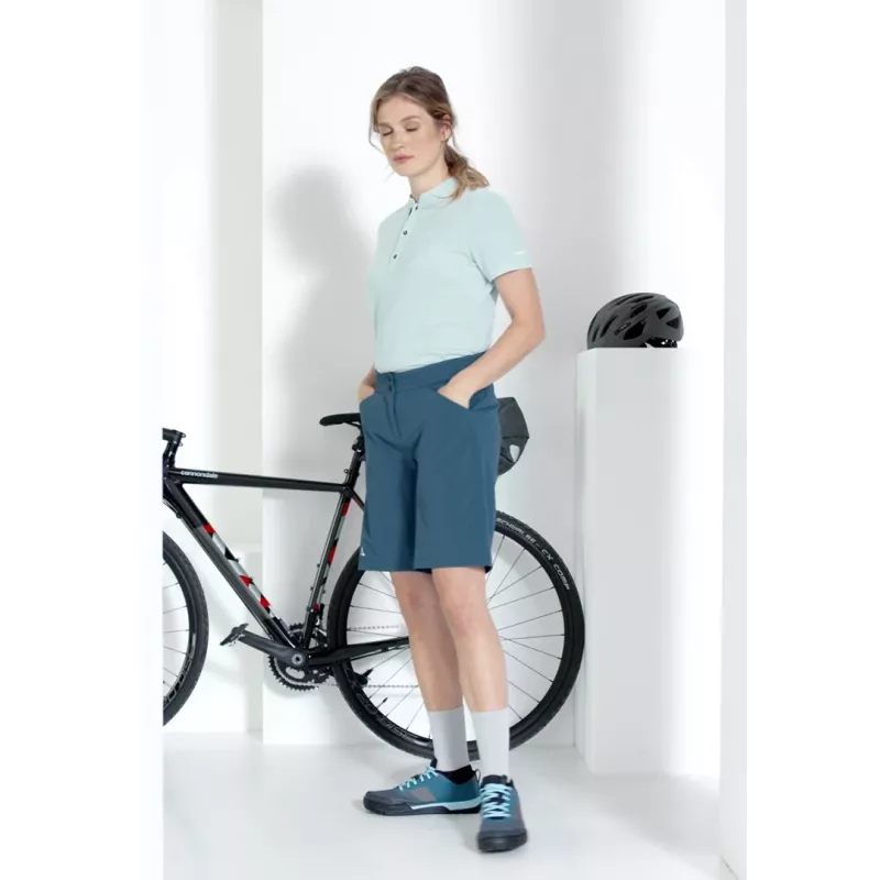 Pantalón corto de ciclismo Schöffel Danube – mujer, negro, talla S