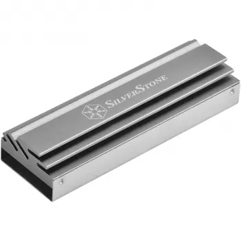 Disipador pasivo M.2 SILVERSTONE TP04 — disipador de aluminio para SSD M.2 (SST-TP04)