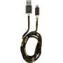 Cable LC-POWER USB-Lightning-1M-5 1 m Woodland Camo, USB-A a Lightning (LC-C-USB-LIGHTNING-1M-5)