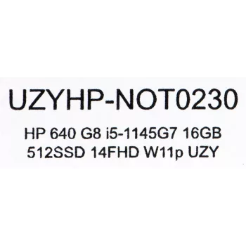 HP ProBook 640 G8 i5-1145G7 16GB 512GB SSD 14 FHD Win11pro Reacondicionado