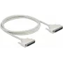 Cable serie DELOCK 86879, D-Sub 37 pines a D-Sub 37 pines, beige, 2 m