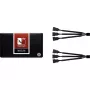 Cable divisor NA-SC1 Sx2 negro, 13,5 cm, 2 uds., para ventilador PWM