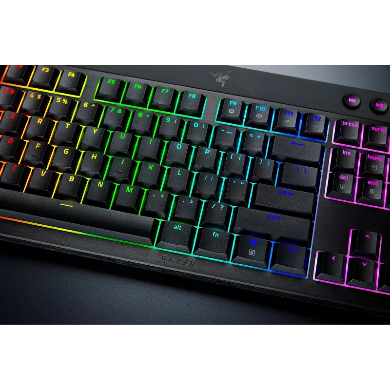 Teclado gaming Razer BlackWidow V4 Low-profile Wireless — teclas mecánicas de perfil bajo, Bluetooth y 2,4 GHz