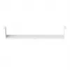 Organizador de cables compacto Maclean bajo el escritorio, carga máx. 5 kg, blanco, MC-107 W