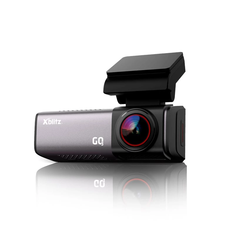 Dashcam para coche Xblitz GO3 Full HD 2K (2560x1440) 140° IMX335, 60 fps, GPS, pantalla de 2 pulgadas, modo aparcamiento, MicroSD hasta 128 GB