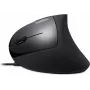 Perixx PERIMICE-513 L, ratón ergonómico, para zurdos, vertical, negro
