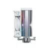 Montech NX400 White ARGB disipador de aire para CPU, 120 mm, multisocket, blanco