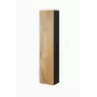 Armario cerrado Cama VIGO '180' 180/40/30 negro/roble Wotan
