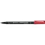 Rotulador permanente punta redonda Staedtler 313-2 rojo 10 unidades
