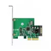 Tarjeta DeLOCK PCI Express x4 a 1 x conector hembra interno USB 3.2 Gen 2 Key B de 20 pines